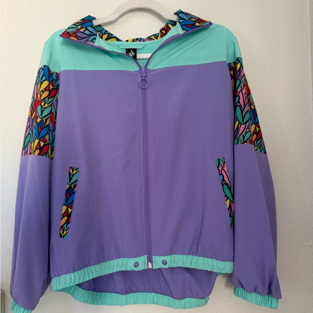 Sketchers x James Goldcrown Jacket with Heart Pattern 90’s style